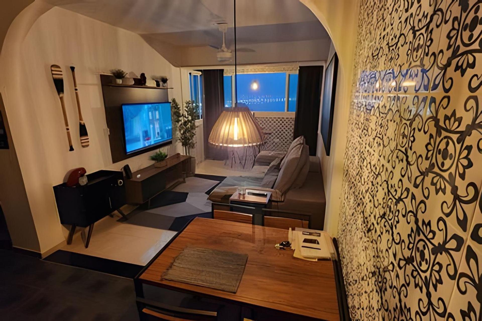 Apartment Farol Da Ilha - Vista Cinematografica Sao Vicente (Sao Paulo)